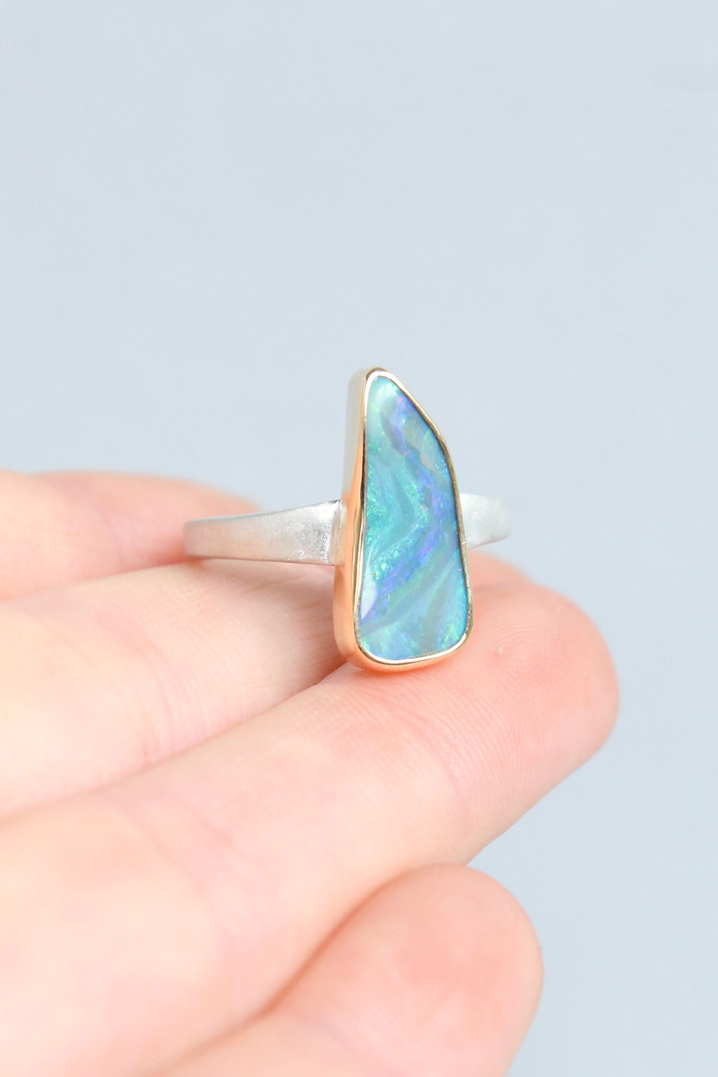 'Aurora' Ring - 9ct Gold & Silver