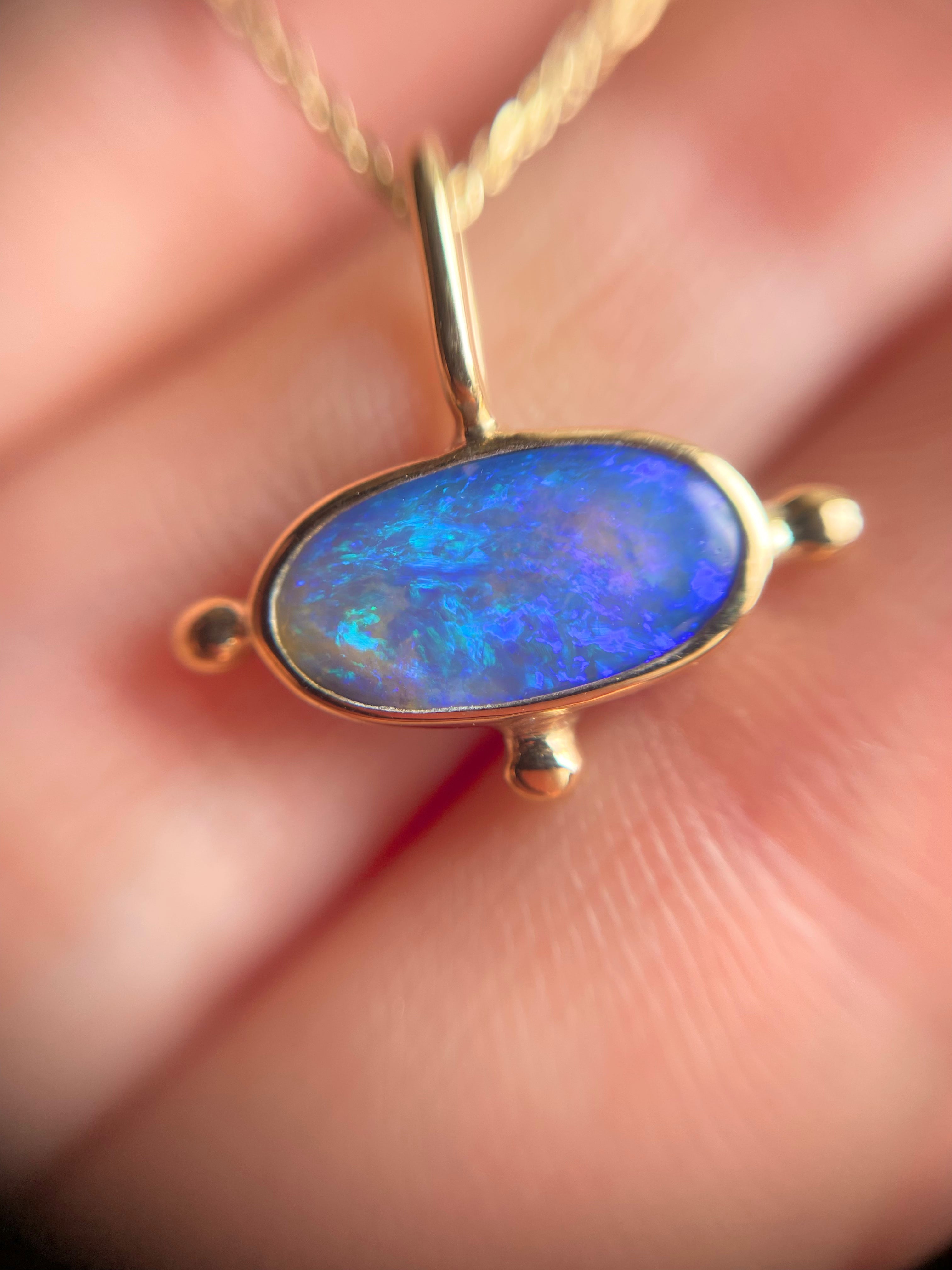 'Aether' Pendant - 9ct Gold