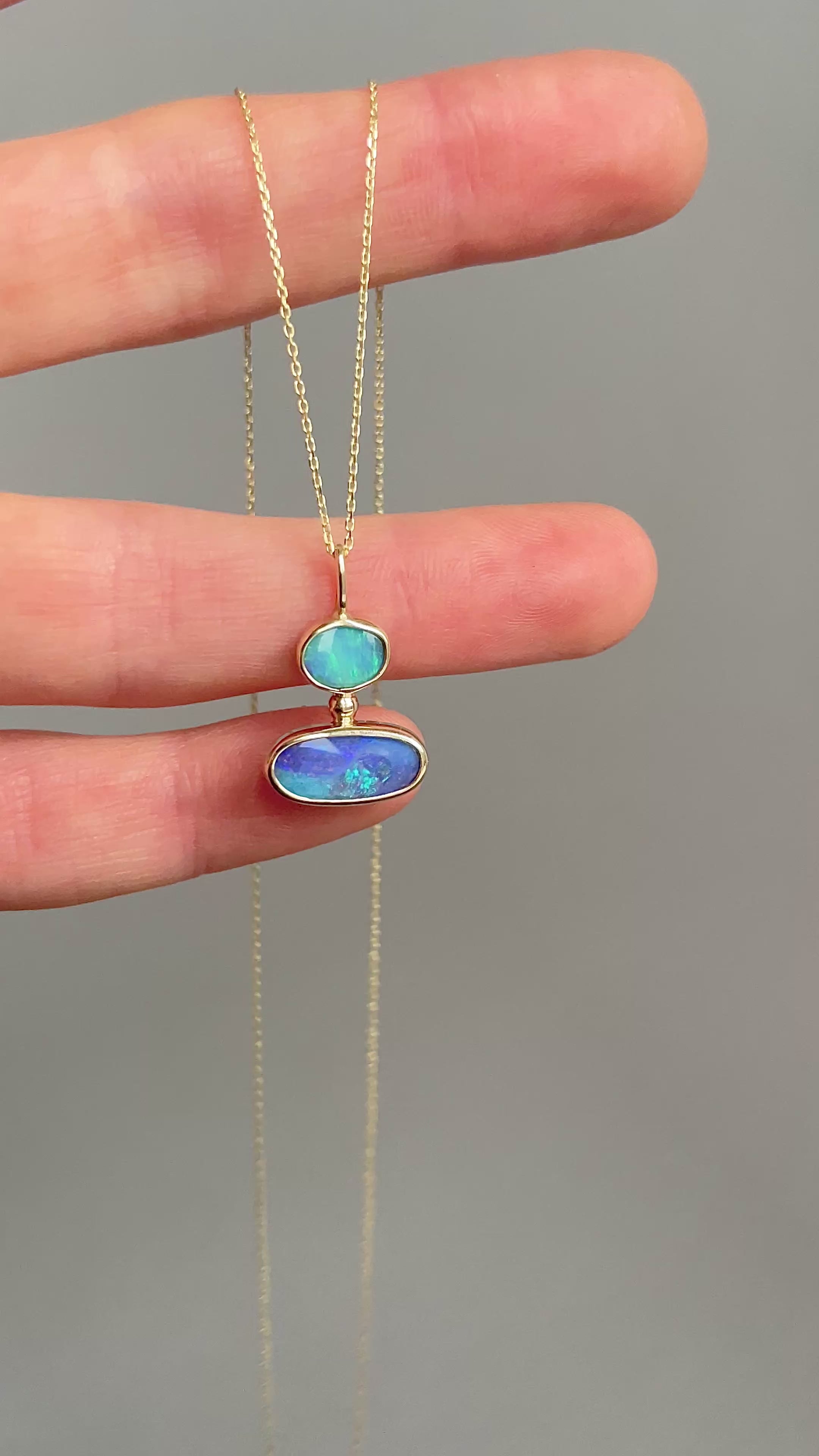 'Lunara' Necklace - 9ct Gold